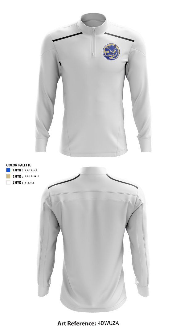 Quarter Zip Jacket, Bradwell Institute Volleyball, Women's Volleyball, Teamtime, Team time, sublimation, custom sports apparel, team uniforms, spirit wear, spiritwear, sports uniforms, custom shirts, team store, custom team store, fundraiser sports, apparel fundraiser