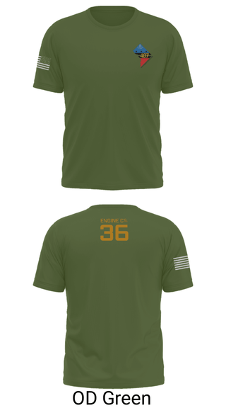 Short Sleeve Performance Shirt, Rescue Engine 56DCFD RTC407, Fire Department, Teamtime, Team time, sublimation, custom sports apparel, team uniforms, spirit wear, spiritwear, sports uniforms, custom shirts, team store, custom team store, fundraiser sports, apparel fundraiser
