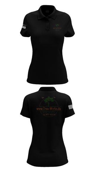 Womens Short Sleeve Performance Polo, www.Tree-Works.de, , Teamtime, Team time, sublimation, custom sports apparel, team uniforms, spirit wear, spiritwear, sports uniforms, custom shirts, team store, custom team store, fundraiser sports, apparel fundraiser