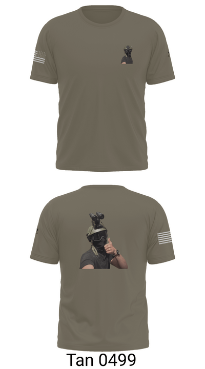 1st marine divison 61808262 Old School Cotton Feel Shirt - 70