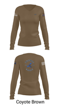 BLACKOUT LE-MC 82961790 Women's Long Sleeve V-neck Shirt - 16