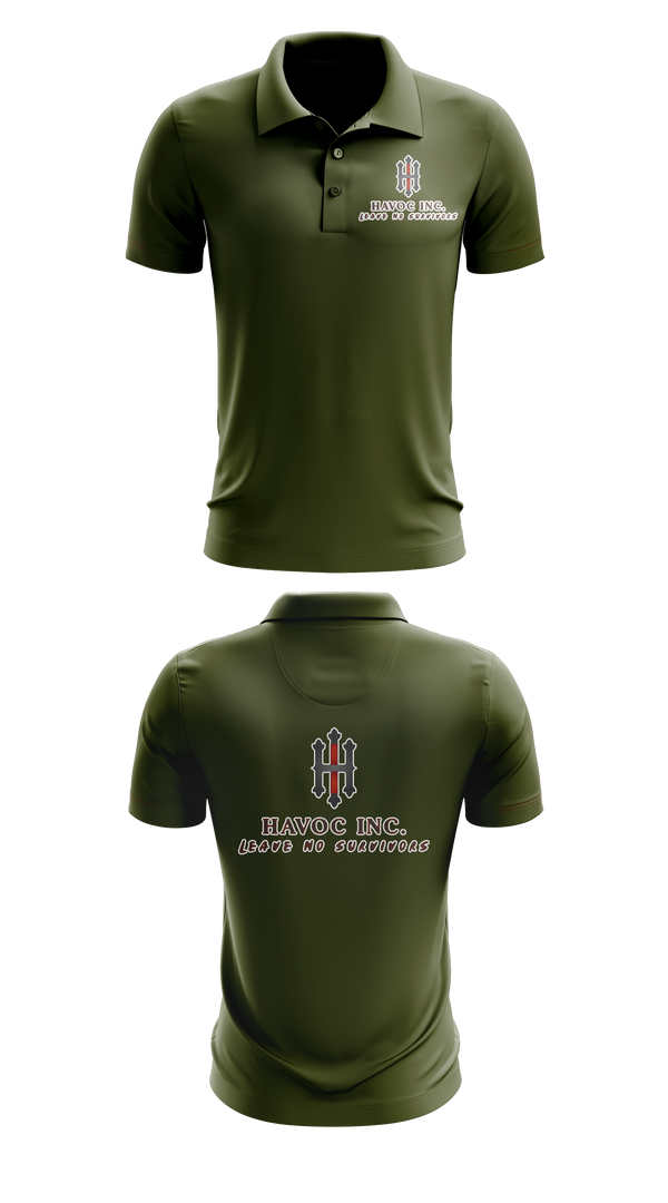 Short Sleeve Performance Polo, HAVOC INC, , Teamtime, Team time, sublimation, custom sports apparel, team uniforms, spirit wear, spiritwear, sports uniforms, custom shirts, team store, custom team store, fundraiser sports, apparel fundraiser