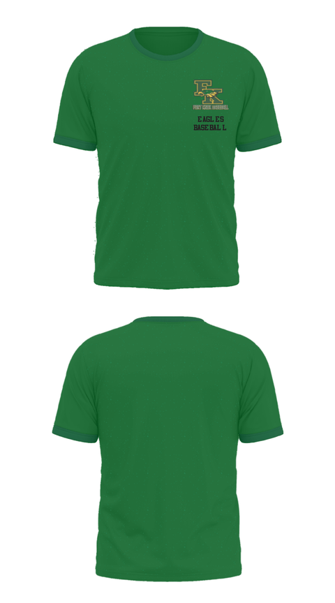 Short Sleeve Performance Shirt, Eagles Baseball, Baseball, Teamtime, Team time, sublimation, custom sports apparel, team uniforms, spirit wear, spiritwear, sports uniforms, custom shirts, team store, custom team store, fundraiser sports, apparel fundraiser