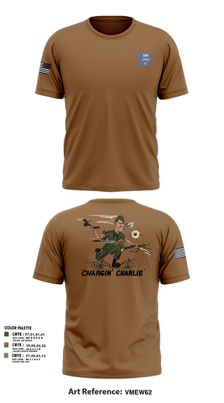 Old School Cotton Feel Shirt, C Co 1-125th IN, , Teamtime, Team time, sublimation, custom sports apparel, team uniforms, spirit wear, spiritwear, sports uniforms, custom shirts, team store, custom team store, fundraiser sports, apparel fundraiser