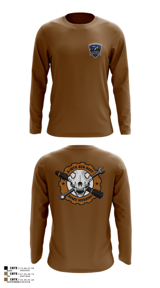 Long Sleeve Performance Shirt, D/10 Slayers, Army, Teamtime, Team time, sublimation, custom sports apparel, team uniforms, spirit wear, spiritwear, sports uniforms, custom shirts, team store, custom team store, fundraiser sports, apparel fundraiser