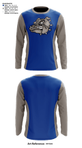 Durham School of the Arts Bulldogs Basketball 50674926 Long Sleeve Shooting Shirt - 41