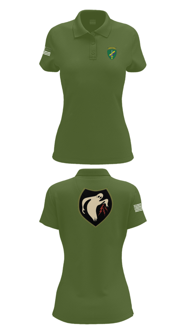 Women's Short Sleeve Performance Polo, 325th Tactical PSYOP Co. (A), Army, Teamtime, Team time, sublimation, custom sports apparel, team uniforms, spirit wear, spiritwear, sports uniforms, custom shirts, team store, custom team store, fundraiser sports, apparel fundraiser