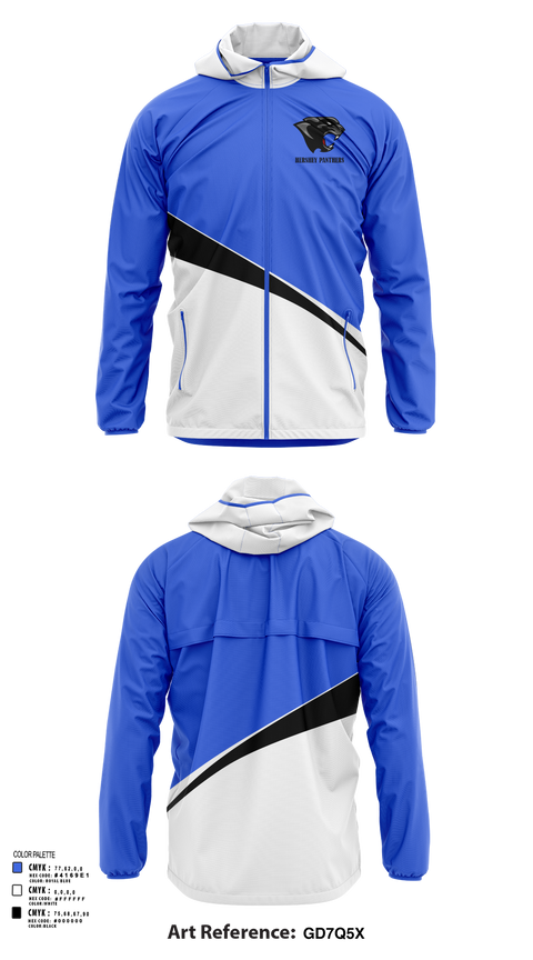 Windbreaker, Hershey Panthers, Track & Field, Teamtime, Team time, sublimation, custom sports apparel, team uniforms, spirit wear, spiritwear, sports uniforms, custom shirts, team store, custom team store, fundraiser sports, apparel fundraiser