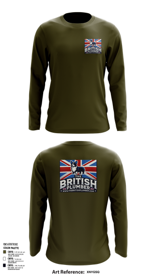 Long Sleeve Performance Shirt, The British Plumber, , Teamtime, Team time, sublimation, custom sports apparel, team uniforms, spirit wear, spiritwear, sports uniforms, custom shirts, team store, custom team store, fundraiser sports, apparel fundraiser