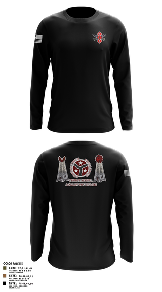 Long Sleeve Performance Shirt, q trp 4/278th, , Teamtime, Team time, sublimation, custom sports apparel, team uniforms, spirit wear, spiritwear, sports uniforms, custom shirts, team store, custom team store, fundraiser sports, apparel fundraiser