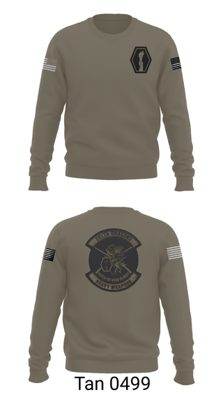 Crew Neck Sweatshirt, 100th Battalion 442nd Infantry Delta dragons, Army, Teamtime, Team time, sublimation, custom sports apparel, team uniforms, spirit wear, spiritwear, sports uniforms, custom shirts, team store, custom team store, fundraiser sports, apparel fundraiser