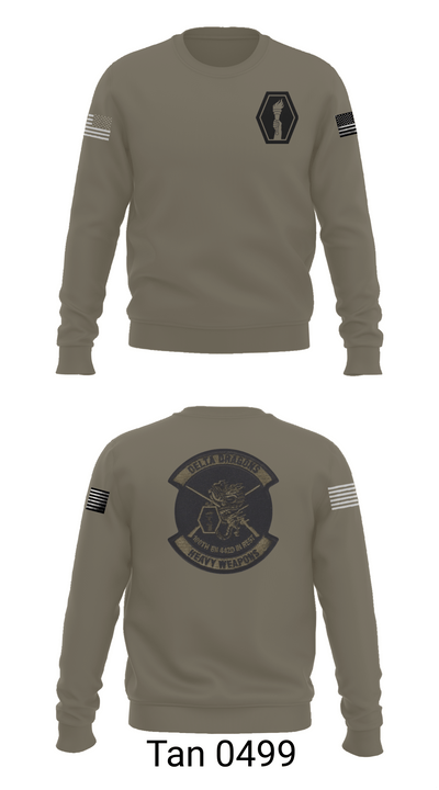 100th Battalion 442nd Infantry Delta dragons 60081058 Crew Neck Sweatshirt - 65