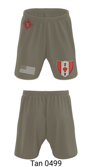 Athletic Shorts With Pockets, 46th Engineer Battalion, Army, Teamtime, Team time, sublimation, custom sports apparel, team uniforms, spirit wear, spiritwear, sports uniforms, custom shirts, team store, custom team store, fundraiser sports, apparel fundraiser
