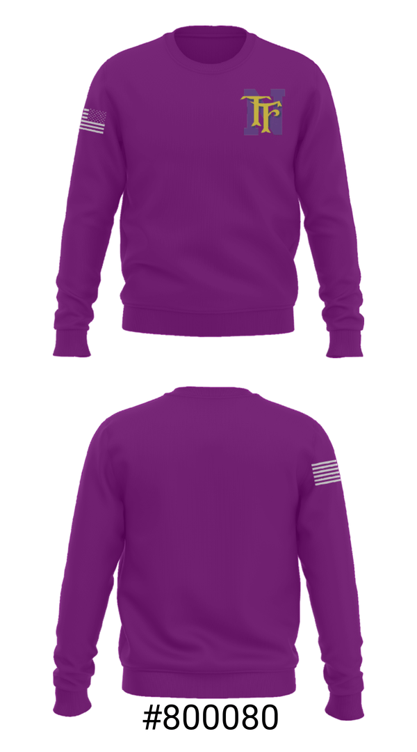 Crew Neck Sweatshirt, Thornton Fractional North High School Track, Track & Field, Teamtime, Team time, sublimation, custom sports apparel, team uniforms, spirit wear, spiritwear, sports uniforms, custom shirts, team store, custom team store, fundraiser sports, apparel fundraiser