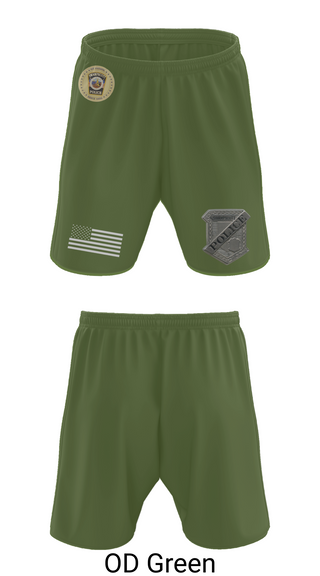 Athletic Shorts With Pockets, Swampscott Police, Police, Teamtime, Team time, sublimation, custom sports apparel, team uniforms, spirit wear, spiritwear, sports uniforms, custom shirts, team store, custom team store, fundraiser sports, apparel fundraiser