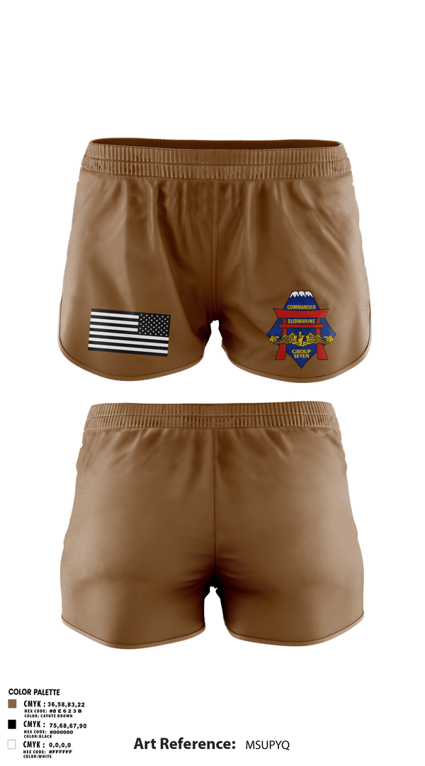 Ranger Panties, Submarine Group 7 N4, Navy, Teamtime, Team time, sublimation, custom sports apparel, team uniforms, spirit wear, spiritwear, sports uniforms, custom shirts, team store, custom team store, fundraiser sports, apparel fundraiser