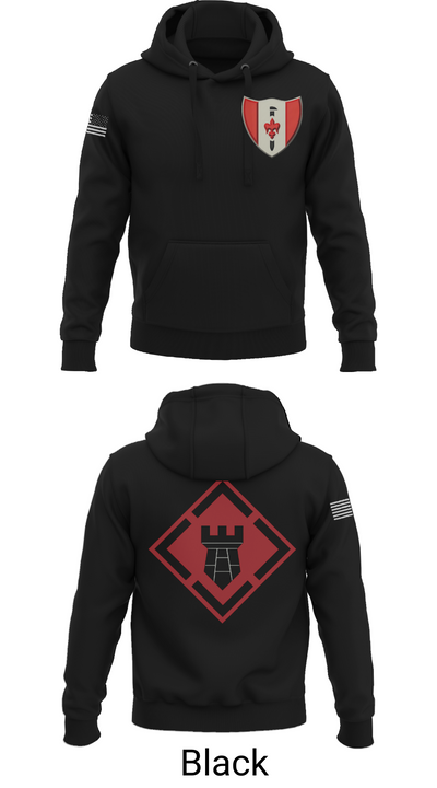 46th Engineer Battalion 60900947 Hoodie - 38
