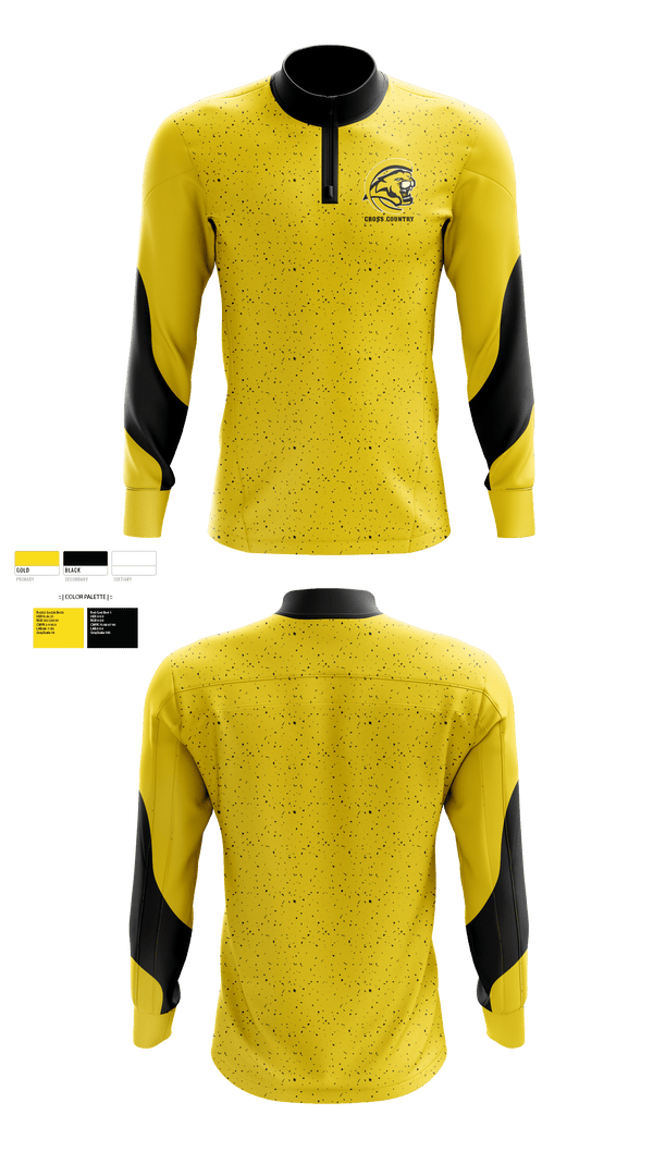 Quarter Zip Jacket, Mankato East High School Cross Country, Cross Country, Teamtime, Team time, sublimation, custom sports apparel, team uniforms, spirit wear, spiritwear, sports uniforms, custom shirts, team store, custom team store, fundraiser sports, apparel fundraiser