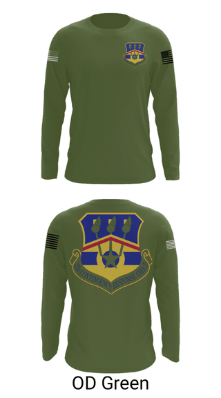 Long Sleeve Performance Shirt, 123d Contingency Response Group, Air Force, Teamtime, Team time, sublimation, custom sports apparel, team uniforms, spirit wear, spiritwear, sports uniforms, custom shirts, team store, custom team store, fundraiser sports, apparel fundraiser