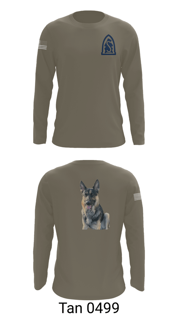 Long Sleeve Performance Shirt, 4-31 infantry battalion hotel company, Army, Teamtime, Team time, sublimation, custom sports apparel, team uniforms, spirit wear, spiritwear, sports uniforms, custom shirts, team store, custom team store, fundraiser sports, apparel fundraiser