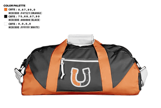 Duffle Bag, Billings Senior High School Golf, Golf, Teamtime, Team time, sublimation, custom sports apparel, team uniforms, spirit wear, spiritwear, sports uniforms, custom shirts, team store, custom team store, fundraiser sports, apparel fundraiser