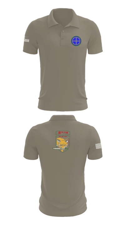 A co 935th ASB 3rd Platoon 87563624 Short Sleeve Performance Polo - 64