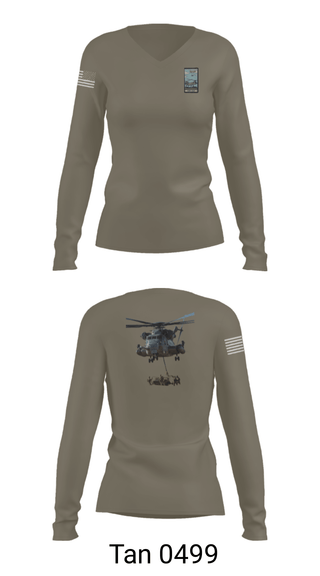 Womens Long Sleeve Vneck Shirt, Landing Support, Marines, Teamtime, Team time, sublimation, custom sports apparel, team uniforms, spirit wear, spiritwear, sports uniforms, custom shirts, team store, custom team store, fundraiser sports, apparel fundraiser
