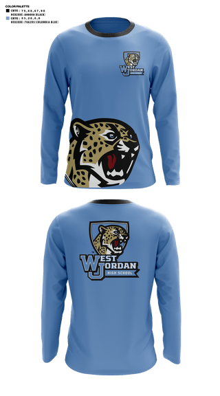 Long Sleeve Performance Shirt, West Jordan High School Golf, Golf, Teamtime, Team time, sublimation, custom sports apparel, team uniforms, spirit wear, spiritwear, sports uniforms, custom shirts, team store, custom team store, fundraiser sports, apparel fundraiser