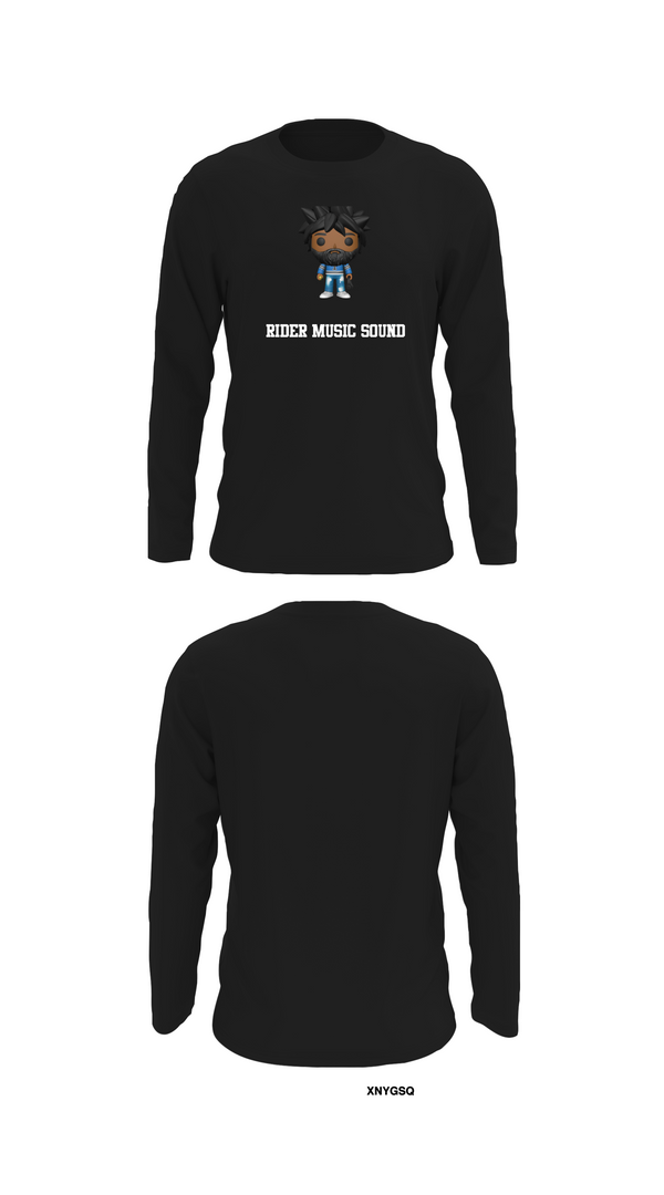 Long Sleeve Performance Shirt, Rider Music Sound, , Teamtime, Team time, sublimation, custom sports apparel, team uniforms, spirit wear, spiritwear, sports uniforms, custom shirts, team store, custom team store, fundraiser sports, apparel fundraiser