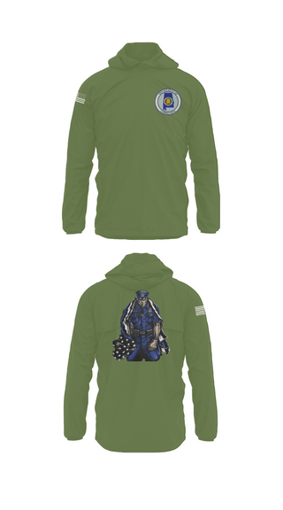 Windbreaker, Alabama Department of Corrections, Police, Teamtime, Team time, sublimation, custom sports apparel, team uniforms, spirit wear, spiritwear, sports uniforms, custom shirts, team store, custom team store, fundraiser sports, apparel fundraiser