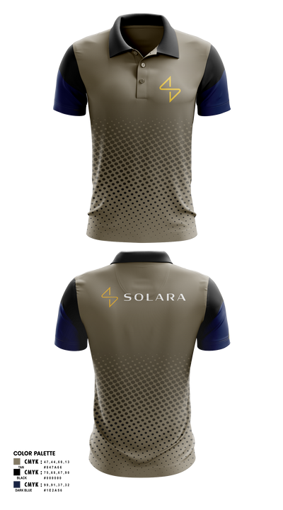Solara 21146870 Short Sleeve Performance Polo - 2