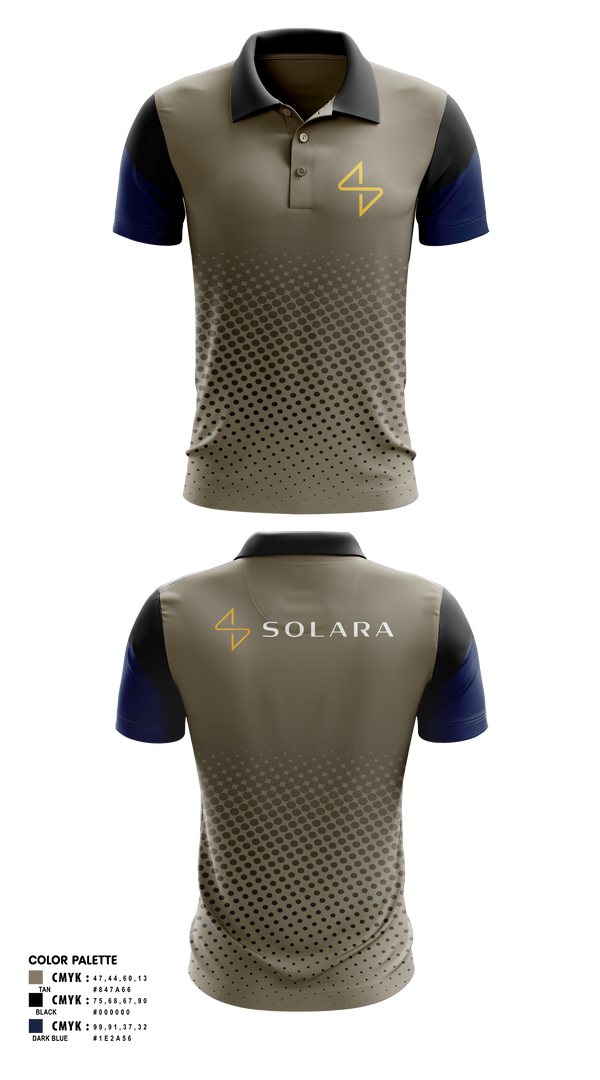 Short Sleeve Performance Polo, Solara, , Teamtime, Team time, sublimation, custom sports apparel, team uniforms, spirit wear, spiritwear, sports uniforms, custom shirts, team store, custom team store, fundraiser sports, apparel fundraiser