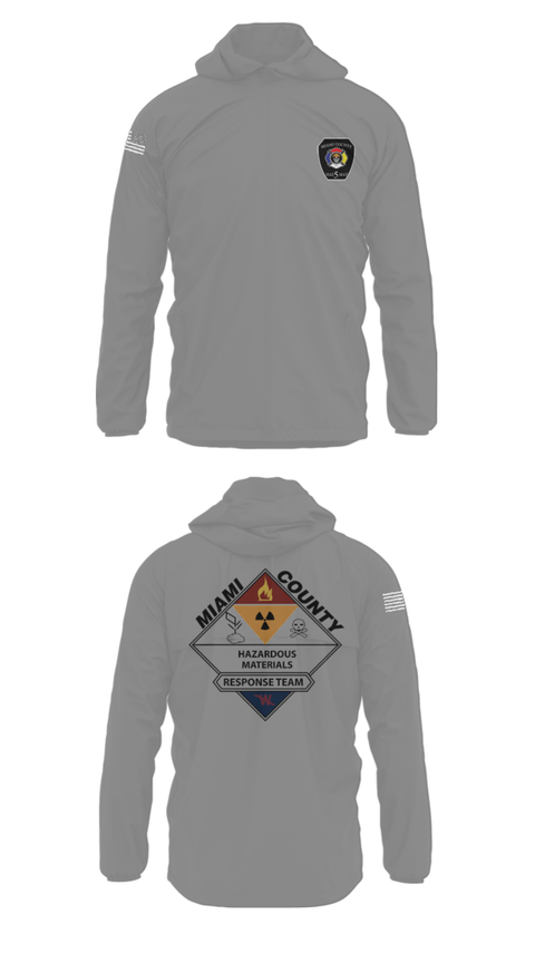 Windbreaker, Miami County Hazmat, , Teamtime, Team time, sublimation, custom sports apparel, team uniforms, spirit wear, spiritwear, sports uniforms, custom shirts, team store, custom team store, fundraiser sports, apparel fundraiser