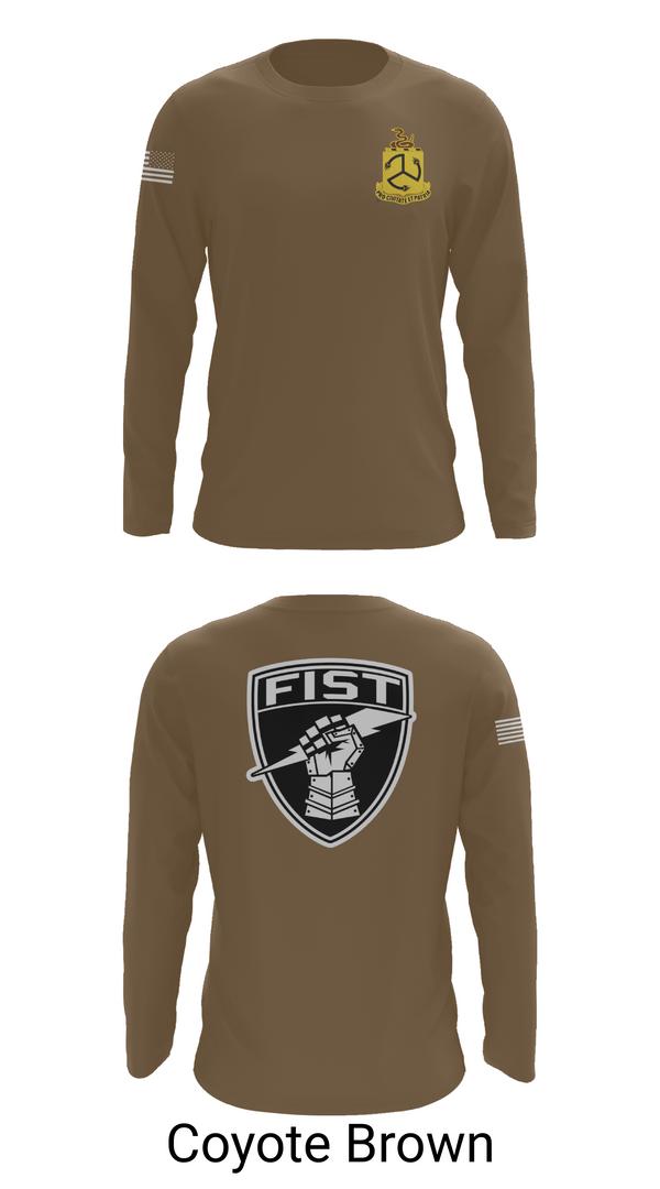 Long Sleeve Performance Shirt, 1-200 Infantry, National Guard, Teamtime, Team time, sublimation, custom sports apparel, team uniforms, spirit wear, spiritwear, sports uniforms, custom shirts, team store, custom team store, fundraiser sports, apparel fundraiser