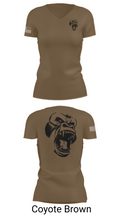 USS CARL VINSON 40544561 Women's Short Sleeve V-neck Shirt - 8