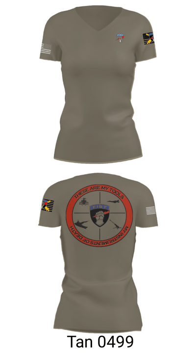 FiST 23461966 Women's Short Sleeve V-neck Shirt - 68