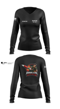 Brawlers 43013823 Women's Long Sleeve V-neck Shirt - 2 (1)