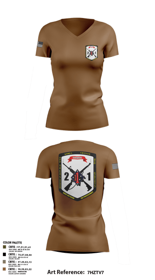 Womens Short Sleeve Vneck Shirt, 2nd Battalion, 1st Marine Regiment, Marines, Teamtime, Team time, sublimation, custom sports apparel, team uniforms, spirit wear, spiritwear, sports uniforms, custom shirts, team store, custom team store, fundraiser sports, apparel fundraiser