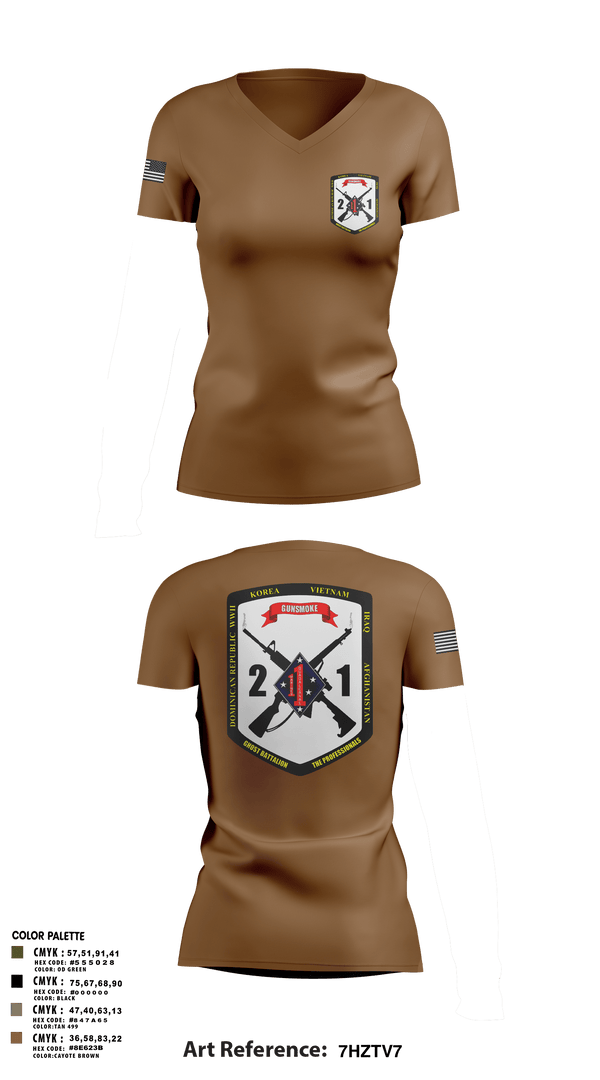 Womens Short Sleeve Vneck Shirt, 2nd Battalion, 1st Marine Regiment, Marines, Teamtime, Team time, sublimation, custom sports apparel, team uniforms, spirit wear, spiritwear, sports uniforms, custom shirts, team store, custom team store, fundraiser sports, apparel fundraiser