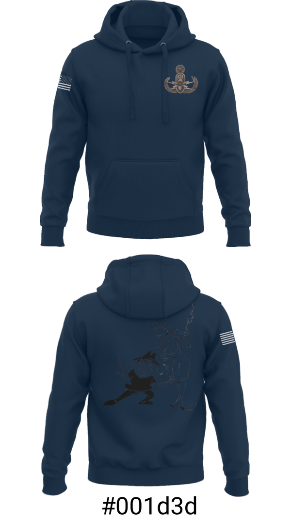 Hoodie, 18th EOD Det, Army, Teamtime, Team time, sublimation, custom sports apparel, team uniforms, spirit wear, spiritwear, sports uniforms, custom shirts, team store, custom team store, fundraiser sports, apparel fundraiser