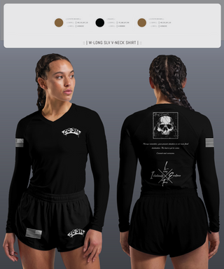 Womens Long Sleeve Vneck Shirt, TRF 911, , Teamtime, Team time, sublimation, custom sports apparel, team uniforms, spirit wear, spiritwear, sports uniforms, custom shirts, team store, custom team store, fundraiser sports, apparel fundraiser