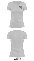 Grayson High School Track 12833636 Women's Short Sleeve V-neck Shirt - 7