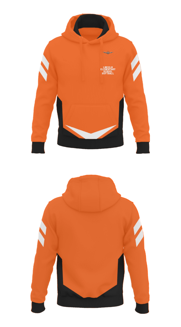 Hoodie, Lincoln Elementary School Softball, Softball, Teamtime, Team time, sublimation, custom sports apparel, team uniforms, spirit wear, spiritwear, sports uniforms, custom shirts, team store, custom team store, fundraiser sports, apparel fundraiser