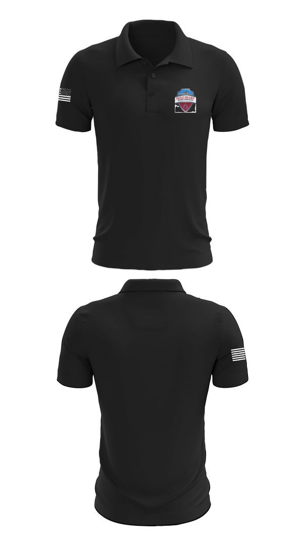 Short Sleeve Performance Polo, Hole Heart Home Services, , Teamtime, Team time, sublimation, custom sports apparel, team uniforms, spirit wear, spiritwear, sports uniforms, custom shirts, team store, custom team store, fundraiser sports, apparel fundraiser