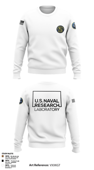Crew Neck Sweatshirt, Naval Research Laboratory, Navy, Teamtime, Team time, sublimation, custom sports apparel, team uniforms, spirit wear, spiritwear, sports uniforms, custom shirts, team store, custom team store, fundraiser sports, apparel fundraiser