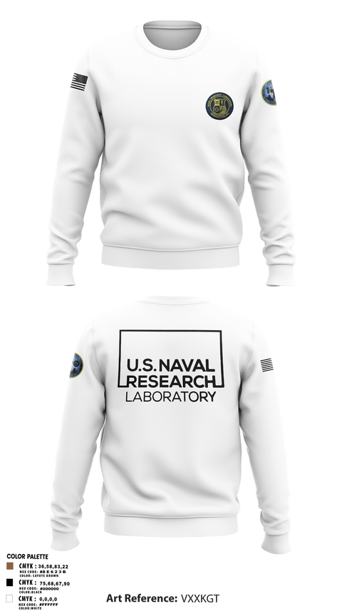 Crew Neck Sweatshirt, Naval Research Laboratory, Navy, Teamtime, Team time, sublimation, custom sports apparel, team uniforms, spirit wear, spiritwear, sports uniforms, custom shirts, team store, custom team store, fundraiser sports, apparel fundraiser