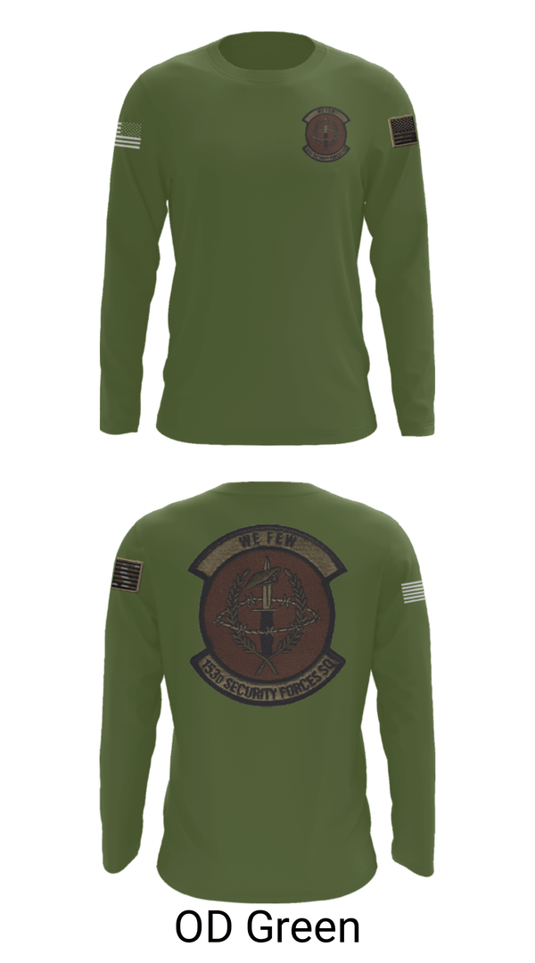 Long Sleeve Performance Shirt, 153 SFS, Air Force, Teamtime, Team time, sublimation, custom sports apparel, team uniforms, spirit wear, spiritwear, sports uniforms, custom shirts, team store, custom team store, fundraiser sports, apparel fundraiser