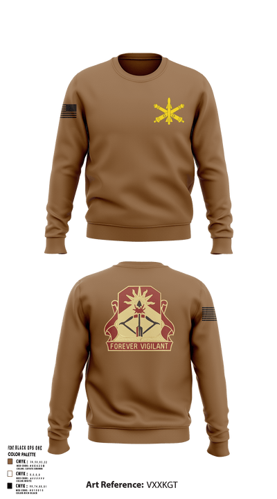 BTRY-B 1/188th 96332158 Crew Neck Sweatshirt - 104