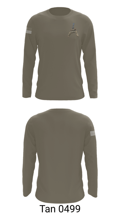 Grim Troop 61547522 Long Sleeve Performance Shirt - 66