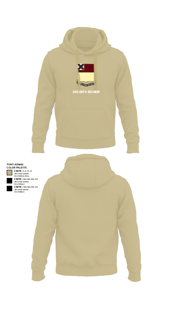 Hoodie, HHD 166th Regiment, Army, Teamtime, Team time, sublimation, custom sports apparel, team uniforms, spirit wear, spiritwear, sports uniforms, custom shirts, team store, custom team store, fundraiser sports, apparel fundraiser